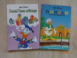 Walt DONALD KACSA könyvcsomag - két kötet együtt - szülinapja + kacsaúsztató