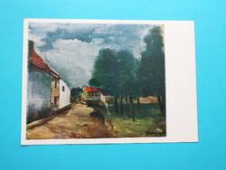 Képeslap (4) - Maurice de Vlaminck - Francia táj