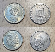 Görög drachma érmék