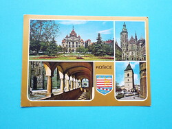 Képeslap (4) - Csehszlovákia (Szlovákia) - Kassa mozaik 1970-es évek