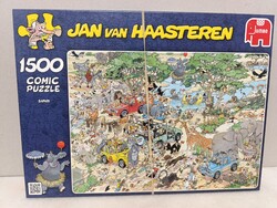 Puzzle 1500 darabos Jumbo Jan van Haasteren kirakó Nr.17016 használt  F1000 6855