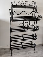 Wrought iron style, decorative multi-shelf stand / plant holder