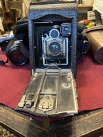 Antik Eastman Kodak harmonikás fényképezőgép