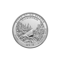 USA,quarter dollar 2019 S - River of no return aUNC+ nikkel