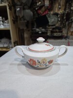 Régi német porcelán cukortartó