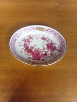 Lila indiai kosár mintás Herendi porcelán