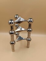 1960' 3x Fritz Nagel & Ceasar Stoffi, Modular candle holder moduláris gyertyatartó