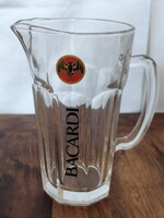 Eredeti Bacardi üveg koktélkancsó / Bárkancsó (Pitcher) eladó
