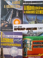 Haditechnika fiataloknak füzet-csomag ('70-es évek)