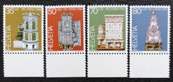 Sv1272-5sz / Svájc 1984 Pro Patria bélyegsor postatiszta ívszéli
