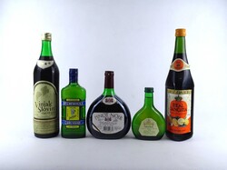 2A359 Retro 5 darabos gyűjtői ital csomag REÁL SANGRIA - BECHEROVKA - VINJAK SLOVIN