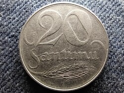 Lettország Köztársaság (1918-1940) 20 Santim 1922