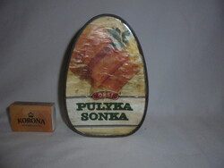 RÉGI bontatlan konzerv "ORSI pulyka sonka" Orosháza FOOD RT - 90-es évek