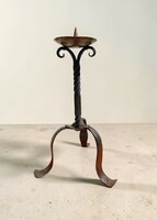Hatalmas Kovácsoltvas Gyertyatartó (53 cm)