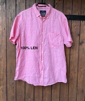 100% Len férfi ing C&A 43-44 XL