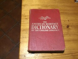 The American Heritage Dictionary Of The English language - New York 1973,bőrkötésben