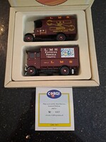 RITKASÁG GYŰJTŐKNEK! Corgi Classics 97754 LMS Parcels prémium fémmodell autó szett dobozában