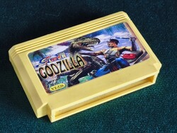 Super Godzilla (1998) retro sárga kazetta Nintendo Famiclone TV játék