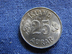 Izland 25 Aurar 1965