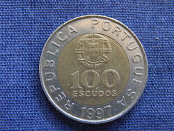 Portugália  100 Escudo 1997 bimetál