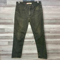 Levis 519 Slim fekete koptatott farmernadrág 31/32