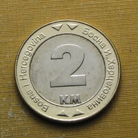 Bosznia Hercegovina 2000 2 konvertibilis Márka bimetál