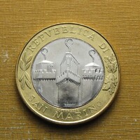 San Marino 2001 1000 Líra bimetál