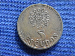 Portugália  5 Escudo 1998