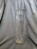 Moser Made in Czechoslovakia luxus üveg gyertyatartó