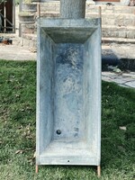 TEKNŐ, BÁDOG MOSÓTEKNŐ/ VIRÁGLÁDA/ITALHŰTŐ