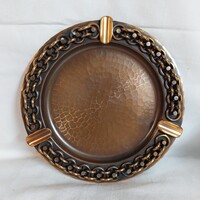 Will Károly bronz "láncos" bronz fémműves iparművész hamutál