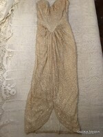 LILLIE RUBIN - BROOKLYN - KÉZIMUNKA - GOLD - VINTAGE - MŰVÉSZRUHA  - HIBÁTLAN