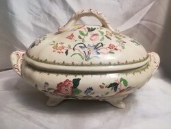 Angol Coalport"Pembrok" ovális, fedeles tál