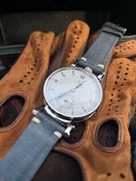 Szektor számlapos Omega zsebóra beépítés üveg hátlappal 1934-ből
