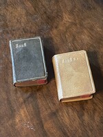 Goethe: Faust miniatűr könyv német 1908 1912 egyben