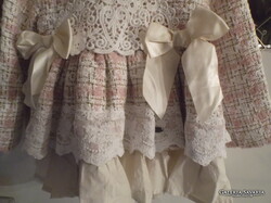 PETTIGIRLS - ÚJ -  LUXUS - GYEREKRUHA - váll - 27 cm - hossz - 45 cm - PAMUT - HIBÁTLAN