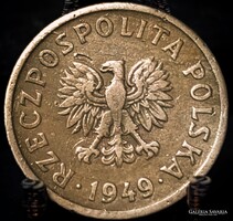 Lengyelország 10 Groszi (garas), 1949 (vörös)réz-nikkel, 2 g A07A5