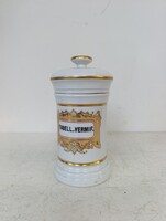 Antik patika dekoráció gyógyszertár porcelán patika tégely gyógyszer orvosi eszköz 636 6932