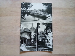 Balatonföldvár Korányi-villa mozaik Balaton képeslap