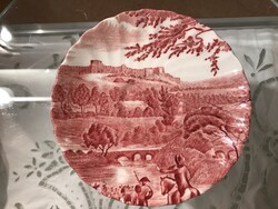 ANGOL TÁNYÉR - 14,5 cm - ROAD TO WINDSOR - RITKA GYÖNYÖRŰ MINTA - PORCELÁN  - ANGOL - HIBÁTLAN