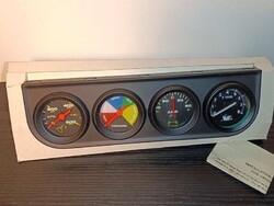 ÚJ OLD TIMER RALLY Műszerfal kijelzők vacuum gauge vákuum olaj akksi fordulat 52mm