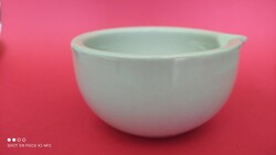 Drasche  porcelán patika mozsár vagy csőrös tál