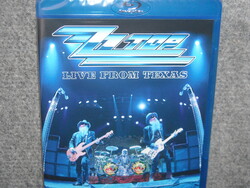 ZZ TOP LIVE FROM TEXAS Blu-Ray ÚJ gyári bontatlan