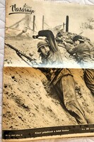 1944 KÉPES VASÁRNAP II. VILÁGHÁBORÚ BUDAPEST BOMBÁZÁS PÁRDUC TANK - OLIMPIAI JÁTÉKOK