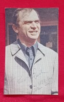 Dedikált fotó Bodrogi Gyula 1988.