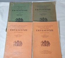 Budapesti IV. ker. Eötvös Gimnázium értesítője 1935 - 1936-1937 - 1938