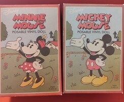 Retro Mickey és Minnie együtt, dobozban
