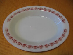 Retro jénai Rigopal , argentin Pyrex ovális tál