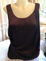 H & M - FELSŐ -  DEREKÁN RÓZSA  SELYEM - hossz - 64 cm  - mell - 92 cm - új -  cm  - HIBÁTLAN