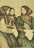 (K) Glatz Oszkár (1872 – 1958) : Bujáki lányok